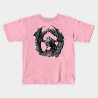 Shadow's Lair - The Black Dragon of the Cave Kids T-Shirt